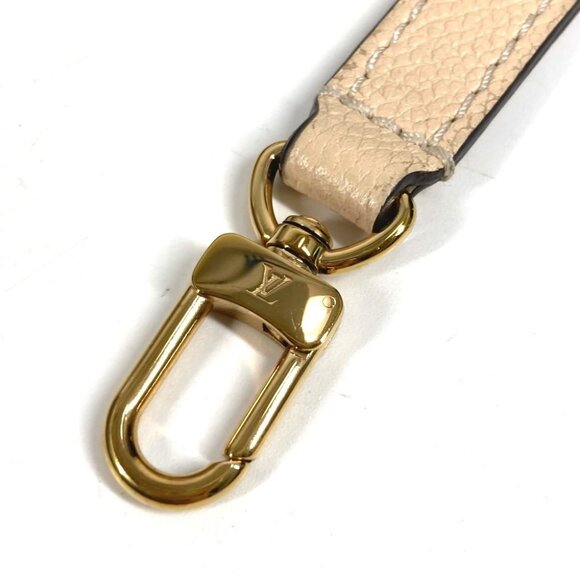 LOUIS VUITTON accessories Shoulder strap Leather Beige - Picture 4 of 10